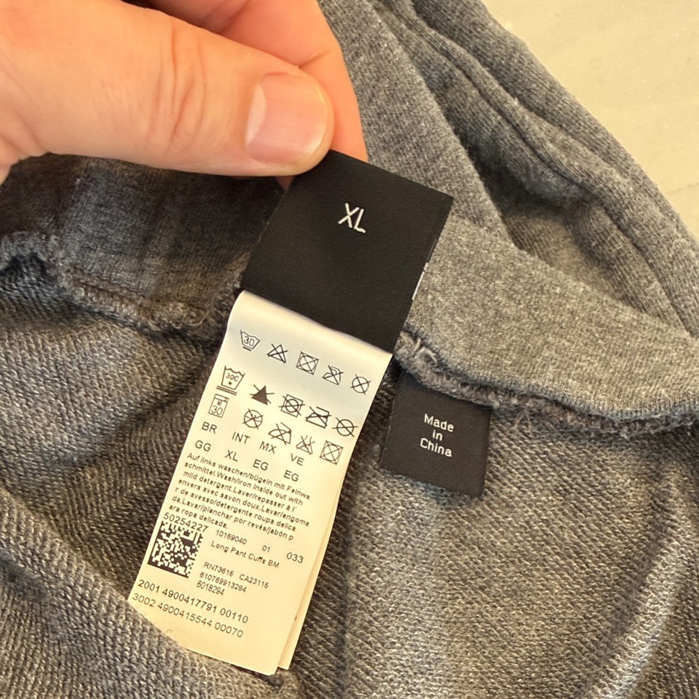 Boss Gray Sweatpants - Picture 3 of 3